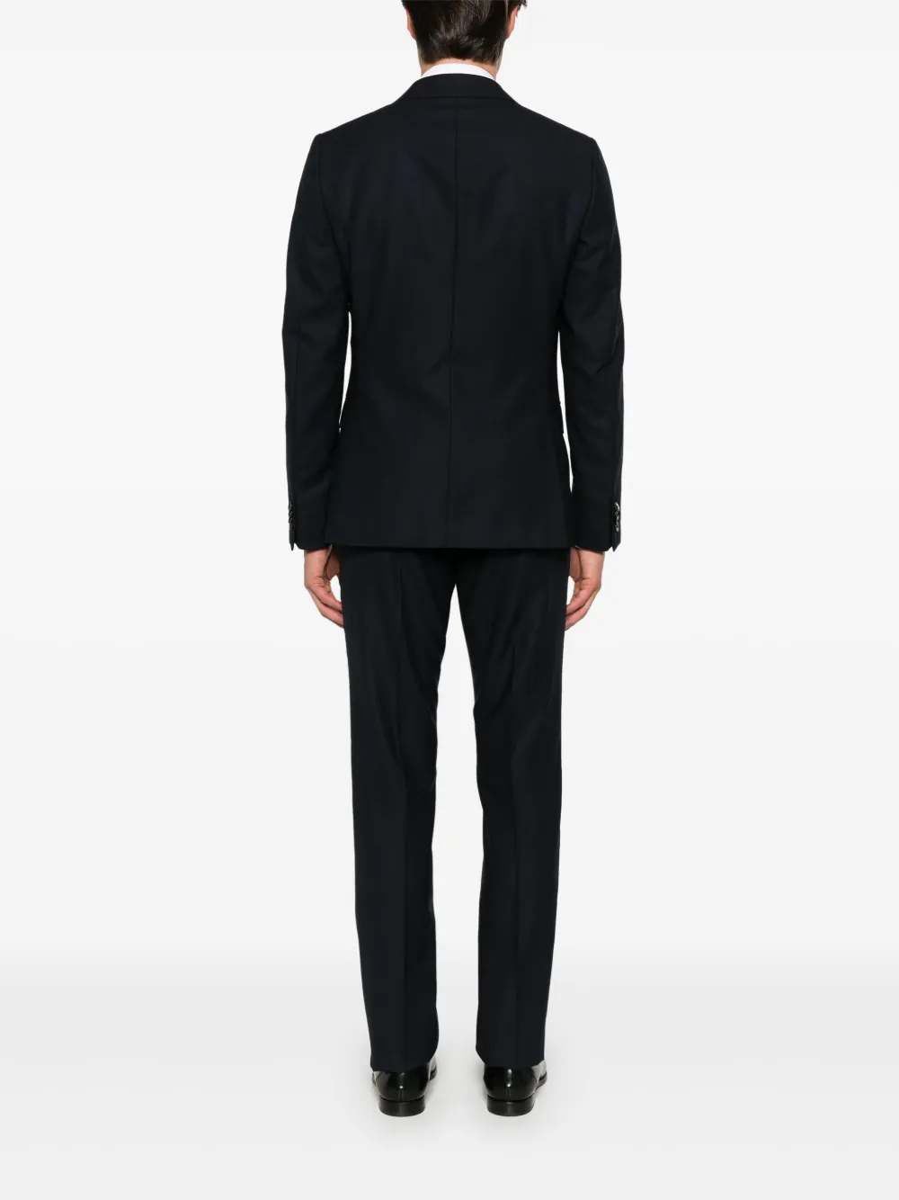 Zegna Wollen pak Blauw