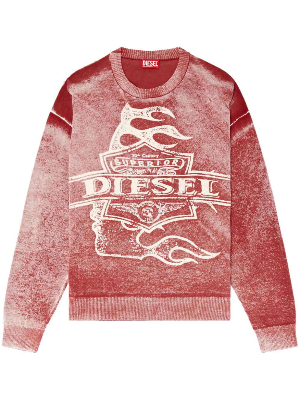 Diesel K-BELEZ sweatshirt - Red