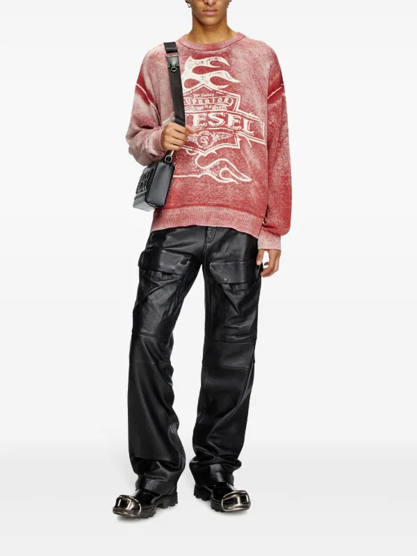 Diesel K-BELEZ スウェットシャツ | レッド | FARFETCH JP