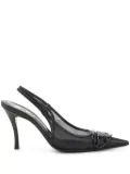 Diesel 90mm D-Venus slingback pumps - Black