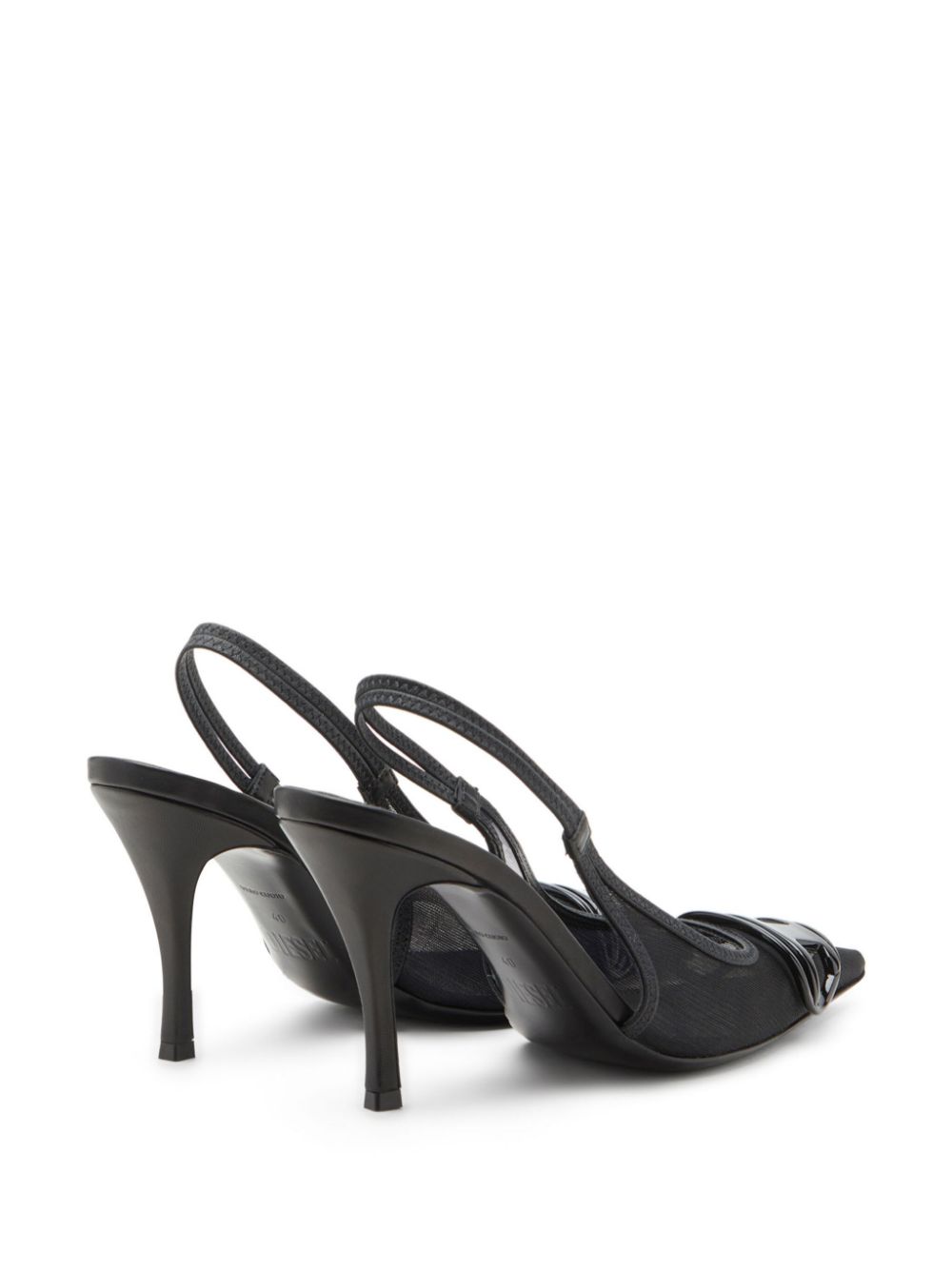 Diesel 90mm D-Venus slingback pumps Black