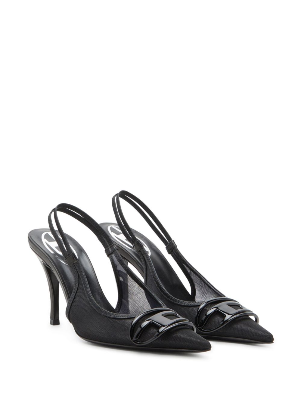 Diesel 90mm D-Venus slingback pumps - Black