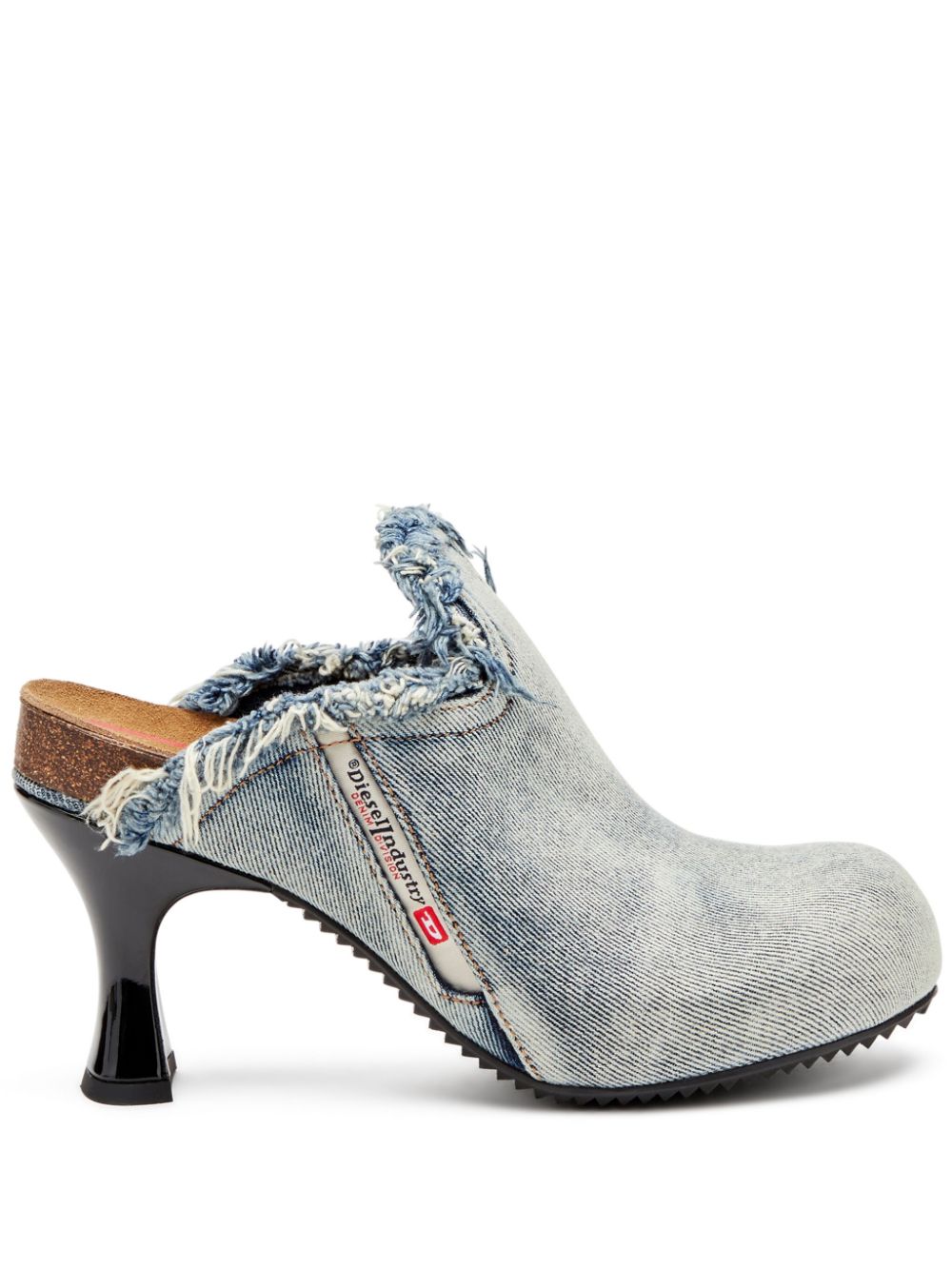 Diesel 80mm D-Woodstock mules Blue