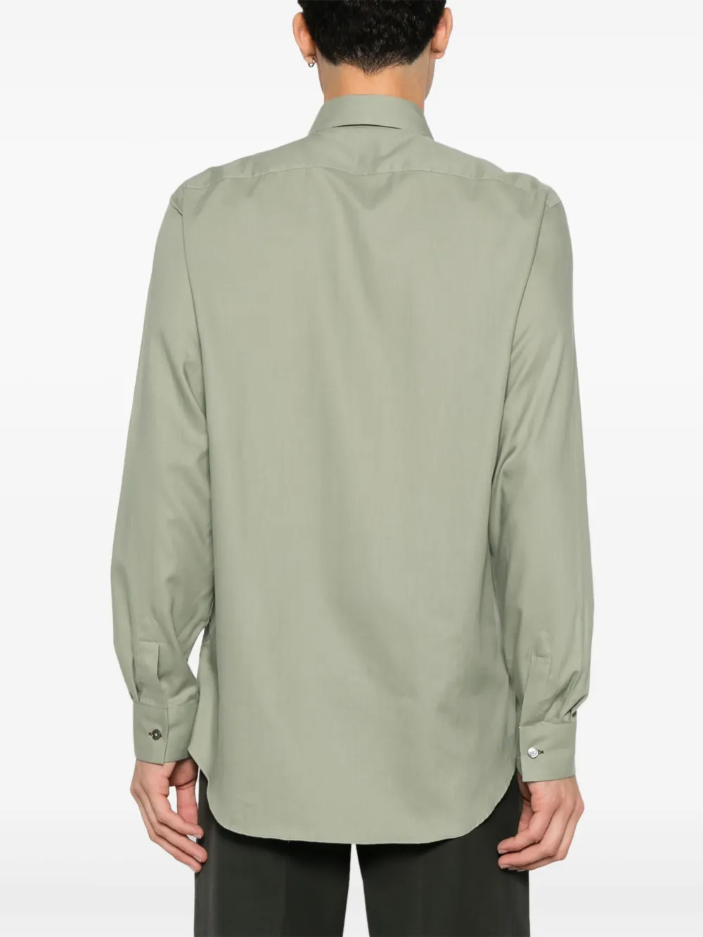 Paul Smith Katoenen overhemd Groen