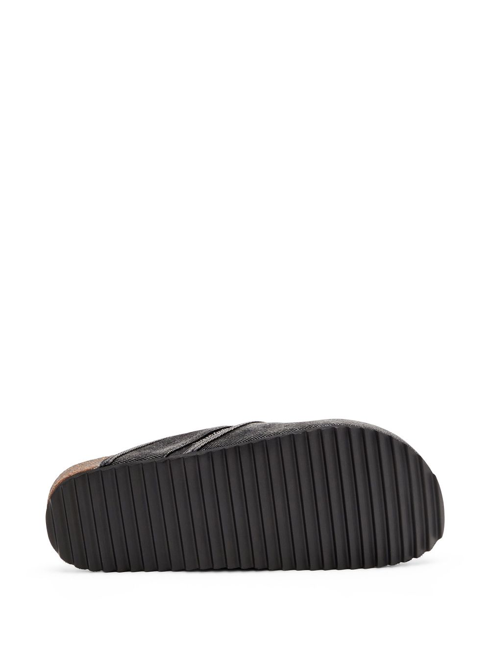 Diesel D-Woodstock slippers Grijs