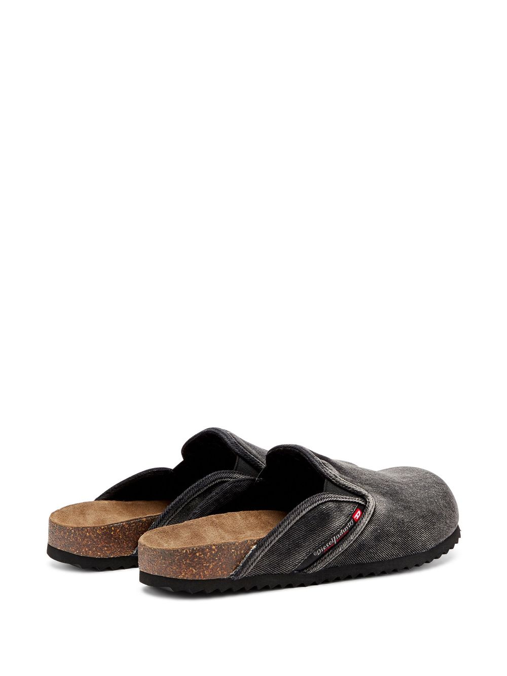 Diesel D-Woodstock slippers Grijs