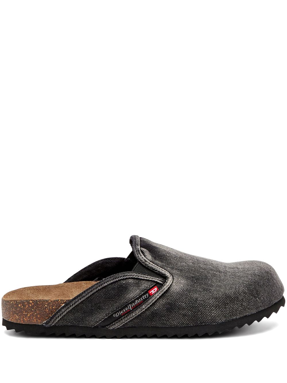 Diesel D-Woodstock slippers - Grey