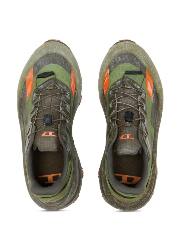Diesel D-Cage Runner Sneakers | Green | FARFETCH