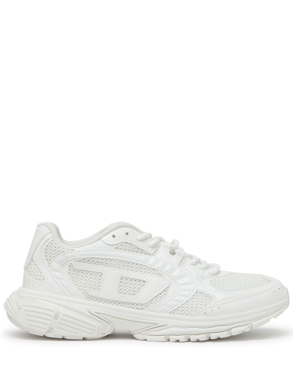 Diesel mesh sneakers White