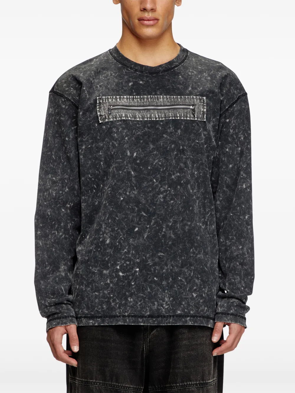 Diesel T-Auser T-shirt Zwart