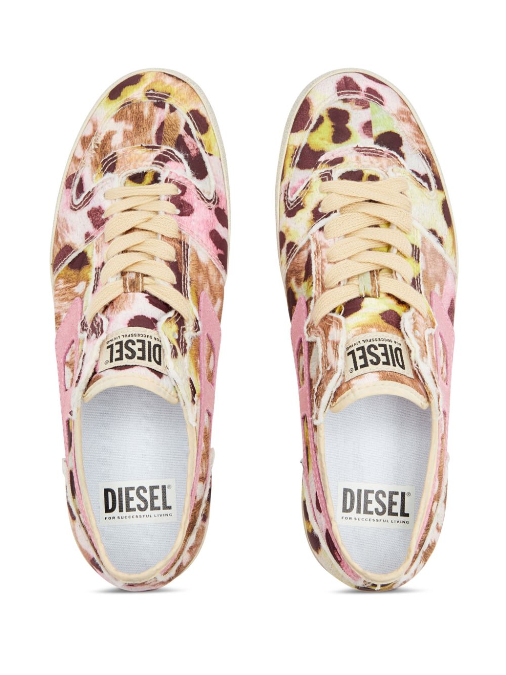 Diesel S-Leroji D-1 Low sneakers Bruin