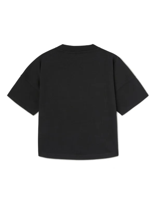 logo-print shorts set 