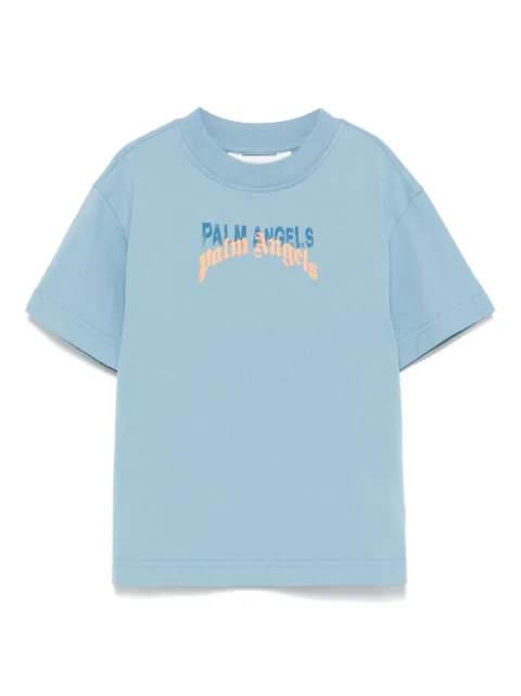 Palm Angels Kids double-logo T-shirt