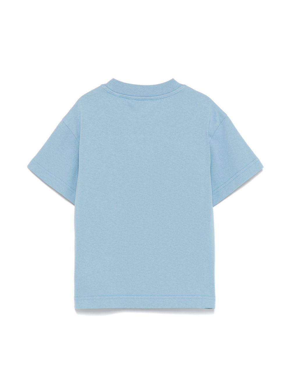 Palm Angels Kids double-logo T-shirt - Blue