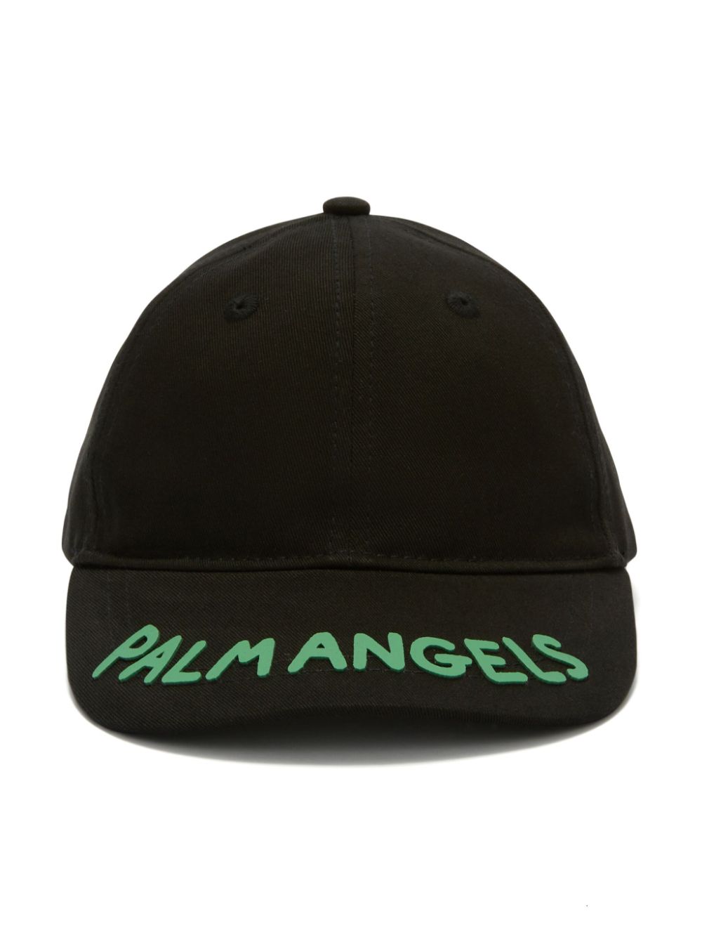 Palm Angels Kids Honkbalpet met logo Zwart