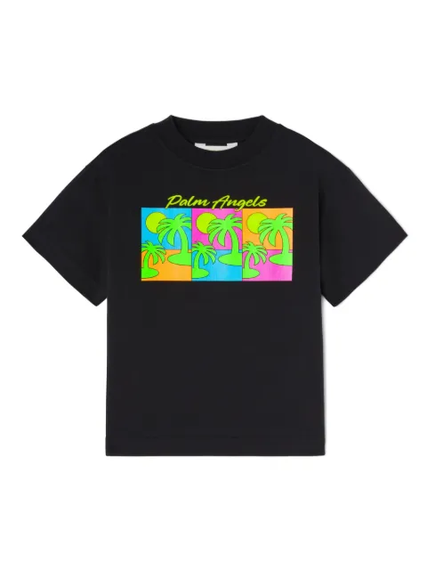 Palm Angels Kids Triple Pop Palms t-shirt 