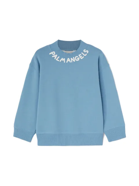 Palm Angels Kids Sweater met logoprint