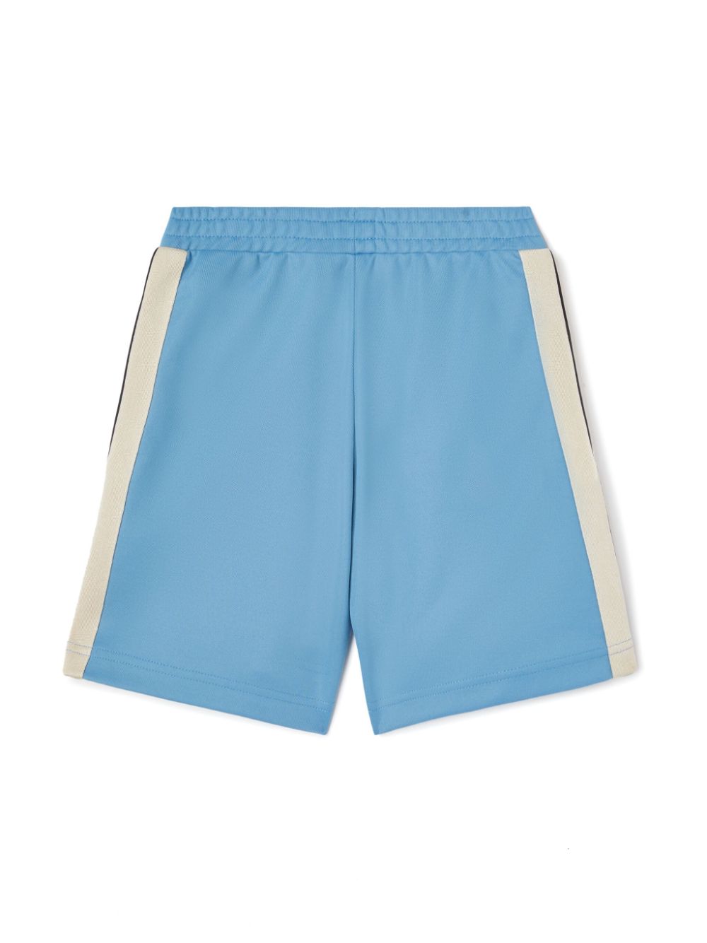 Palm Angels Kids logo shorts - Blue