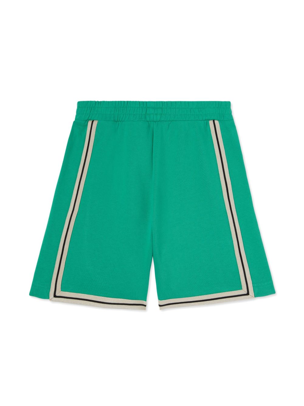 Palm Angels Kids logo shorts - Green