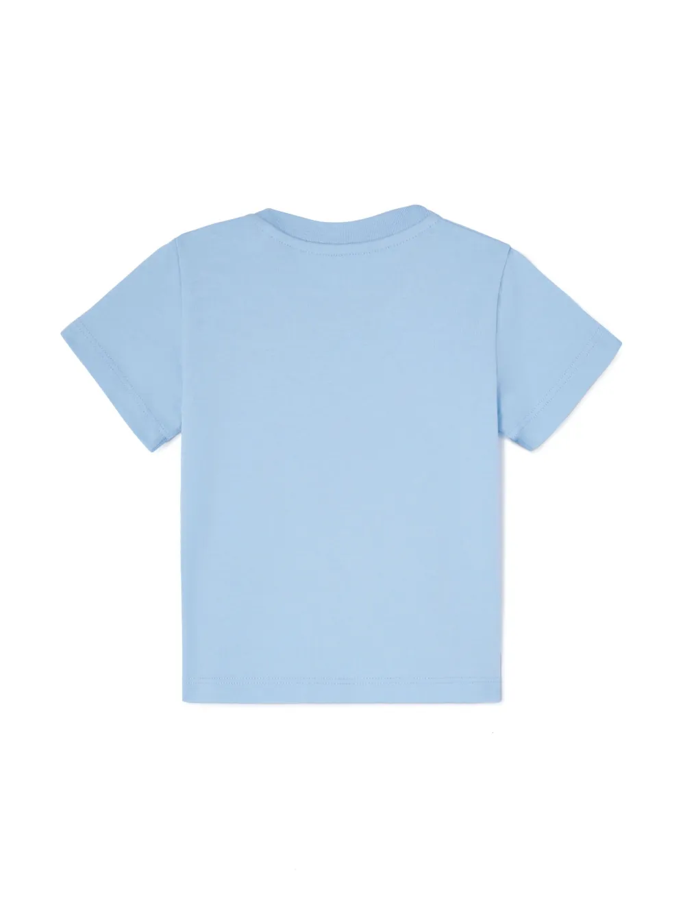 Palm Angels Kids T-shirt met logoprint Blauw