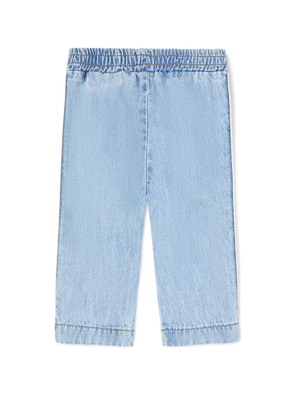 Palm Angels Kids printed jeans - Blue