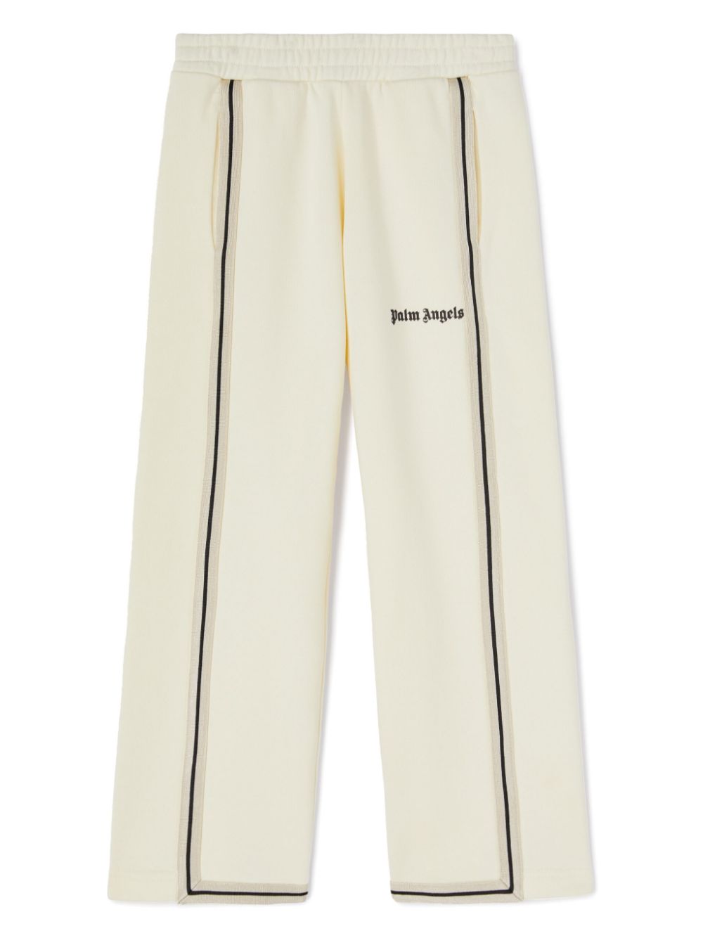 Palm Angels Kids logo sweatpants - White