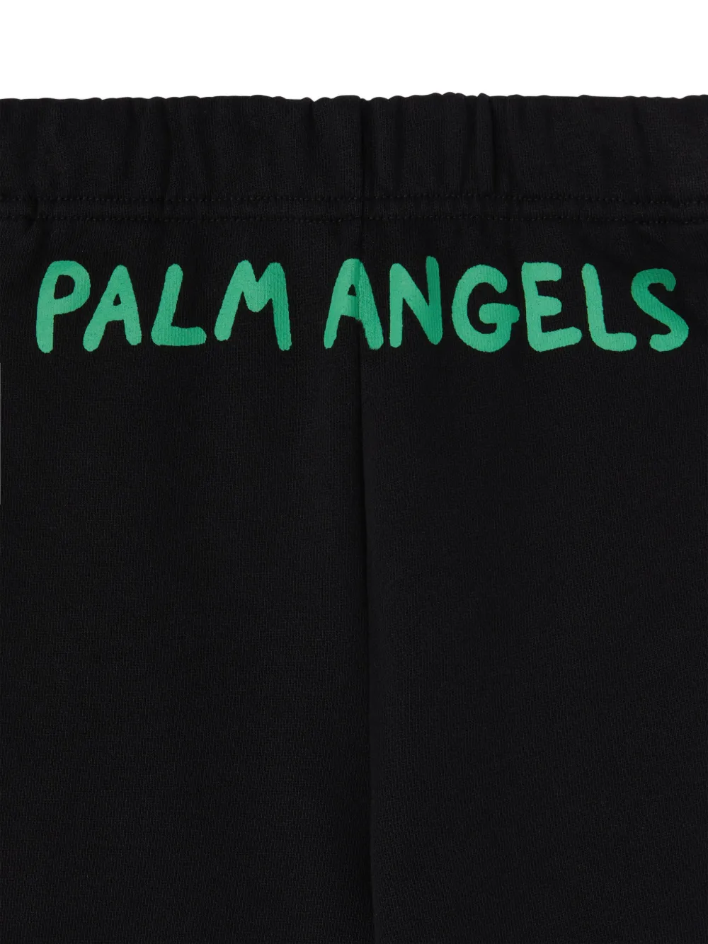Palm Angels Kids Trainingsshorts met logo Zwart