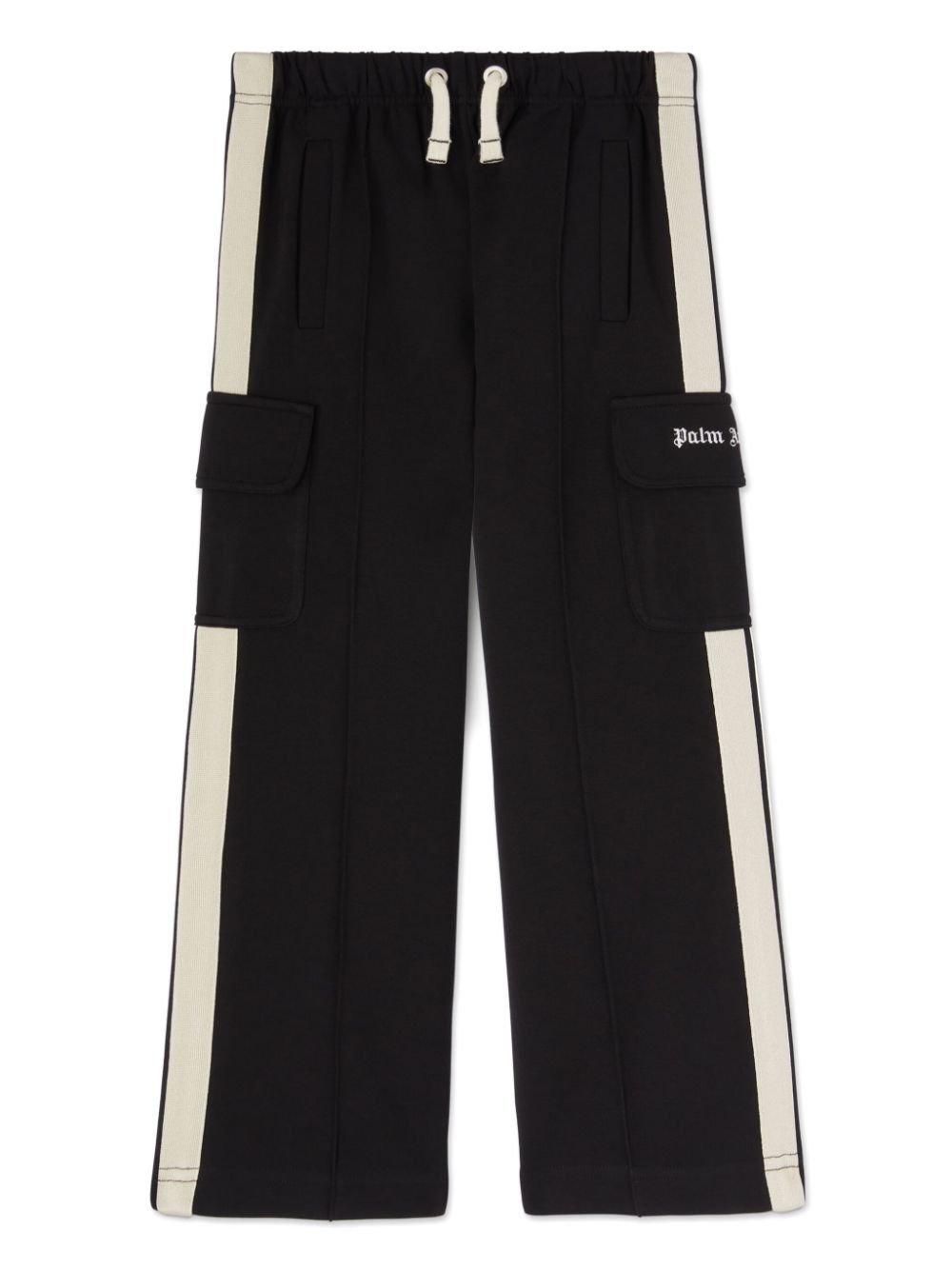 Palm Angels Kids New Track cargo broek Zwart