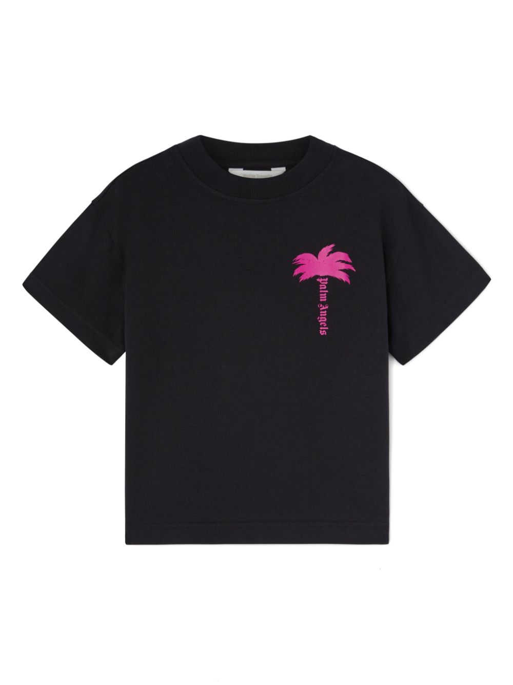 Palm Angels Kids T-shirt met print Zwart