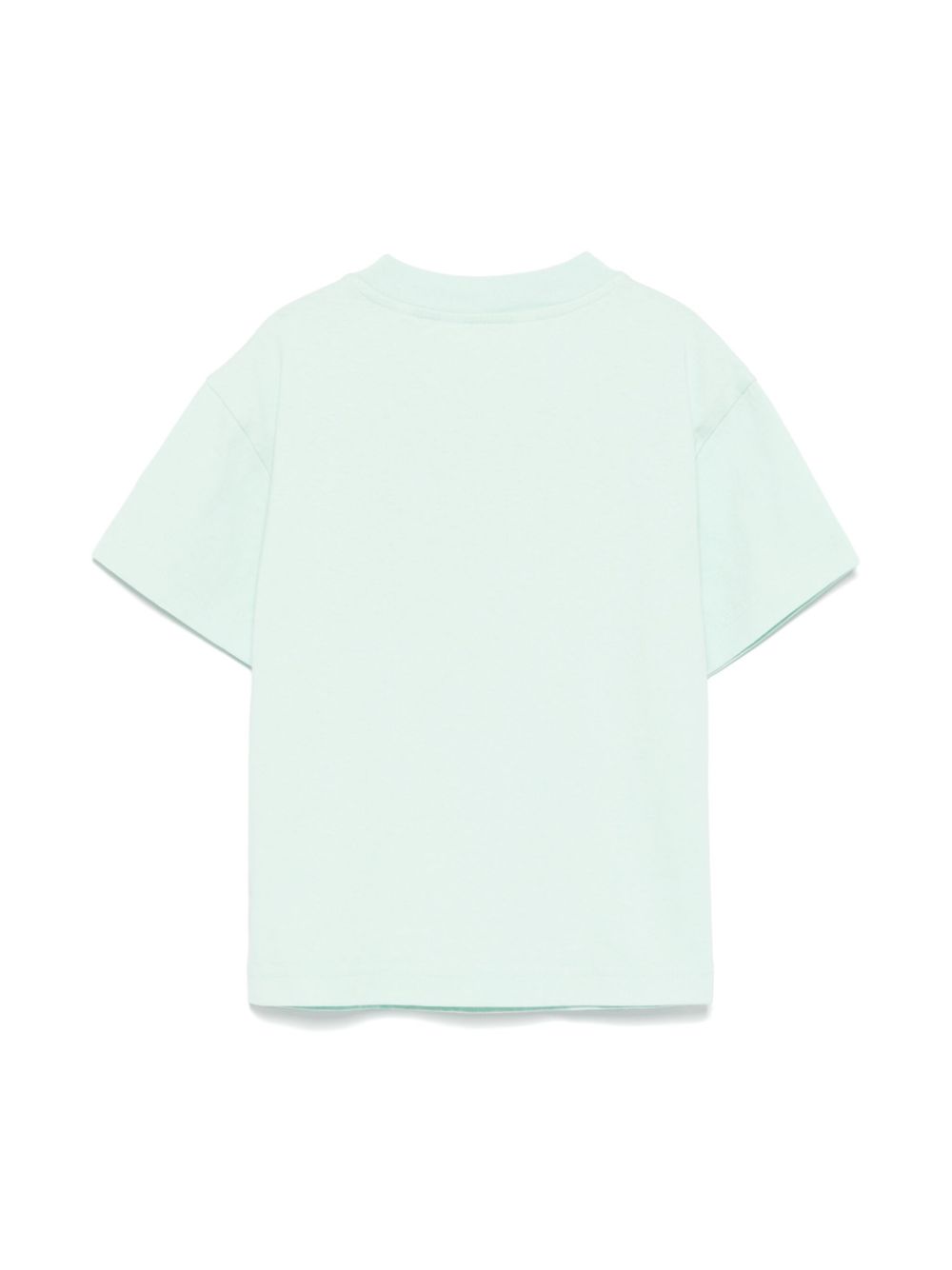 Palm Angels Kids palm-print T-shirt - Green