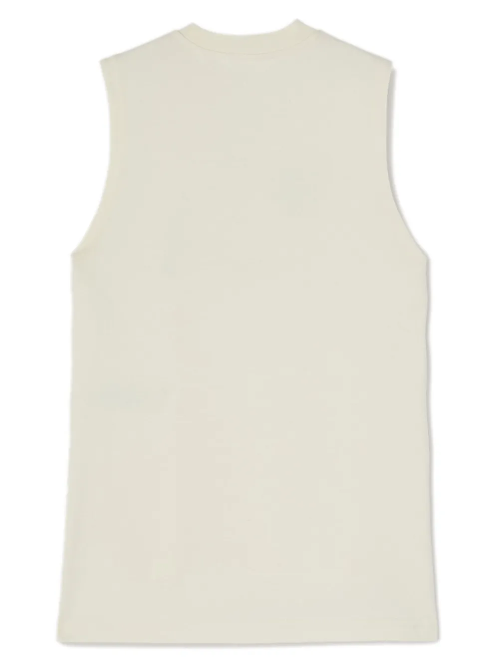 Palm Angels Kids Jurk met print Beige