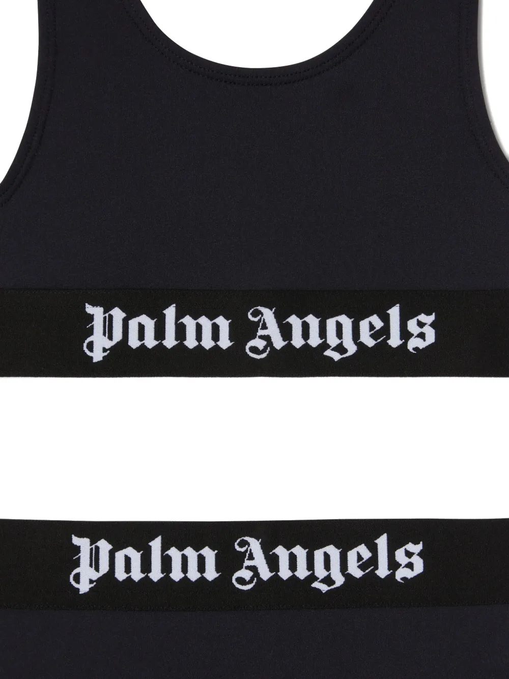Palm Angels Kids logo-band bikini
