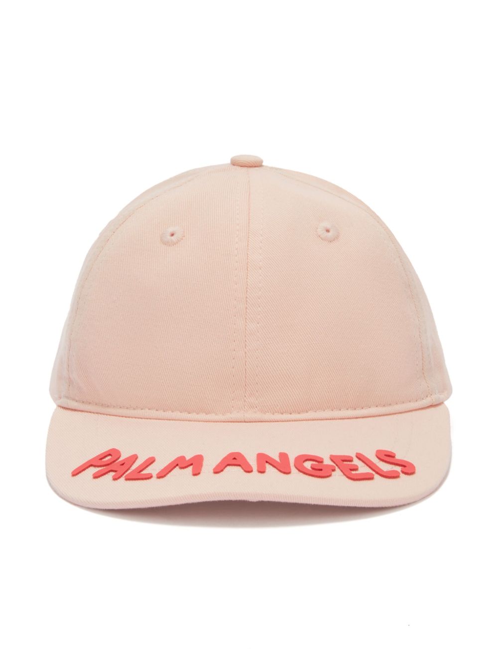 Palm Angels Kids appliqué cap - Pink