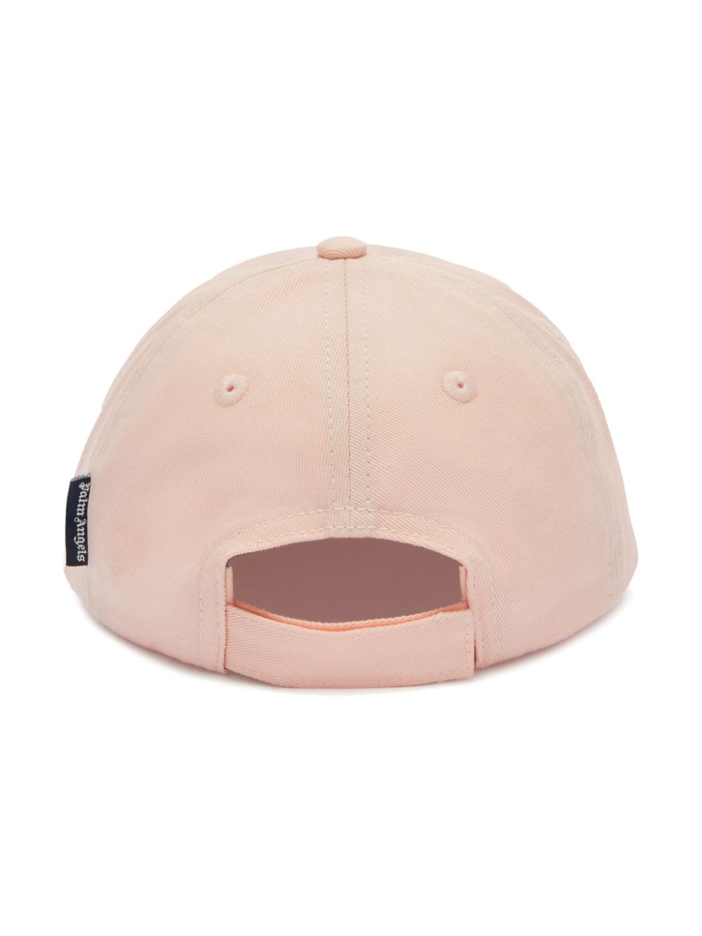 Palm Angels Kids appliqué cap - Pink