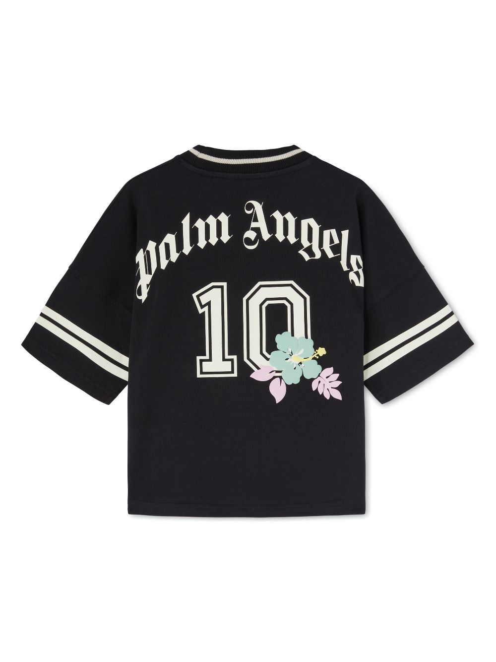 Palm Angels Kids printed T-shirt - Black