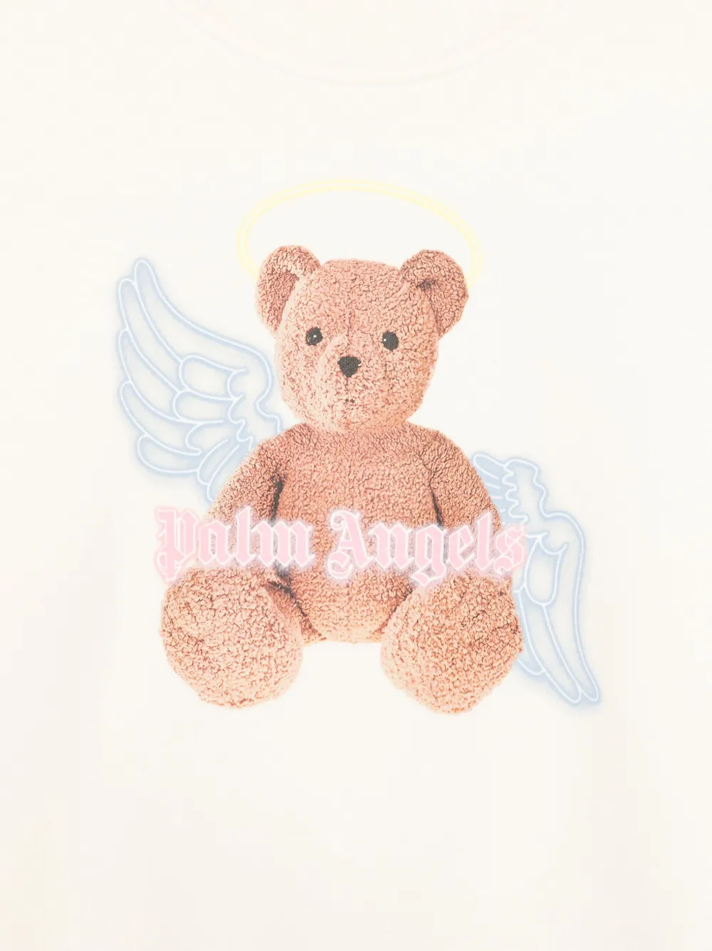 Palm Angels Kids Sweater met engelbeerprint Wit