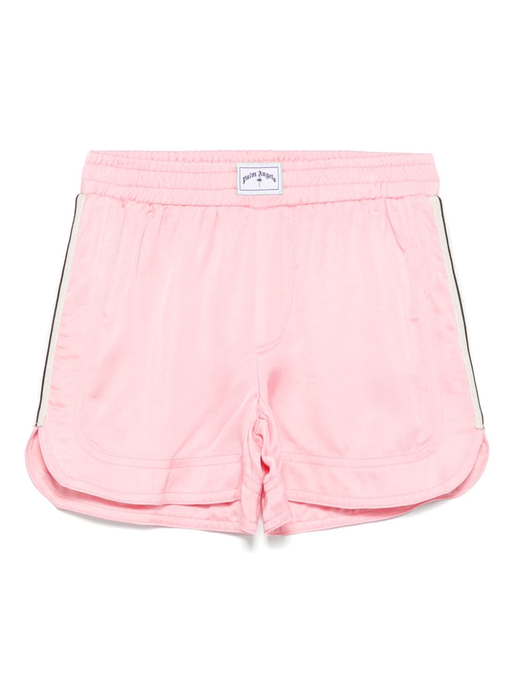 Palm Angels Kids satin boxer shorts - Pink