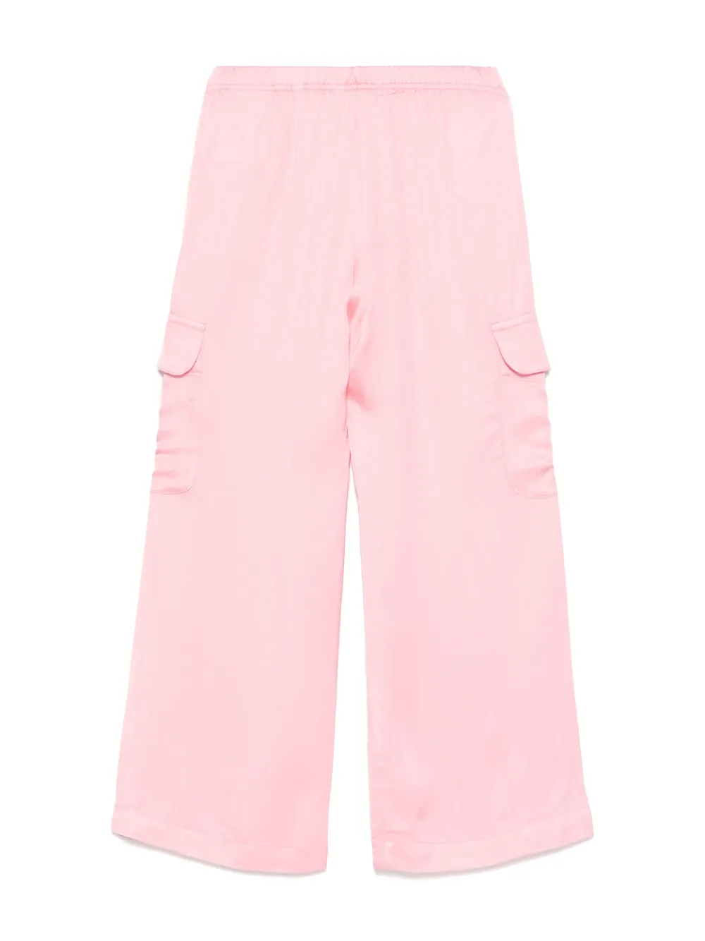 Image 2 of Palm Angels Kids Calça cargo de cetim