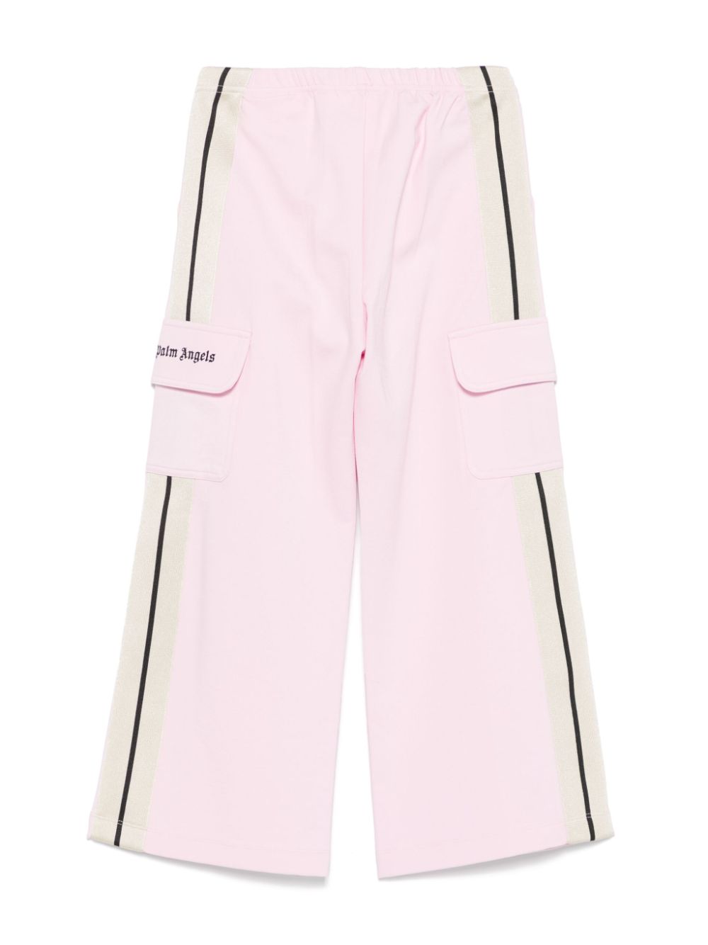 Palm Angels Kids wide-leg cargo pants - Pink