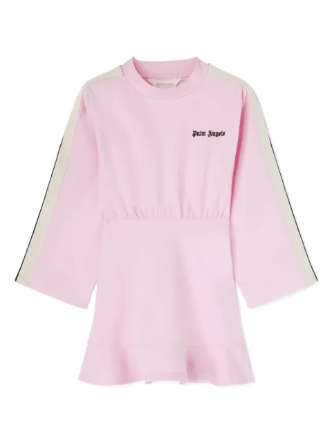 Palm Angels Kids vestido estampado con cuello redondo