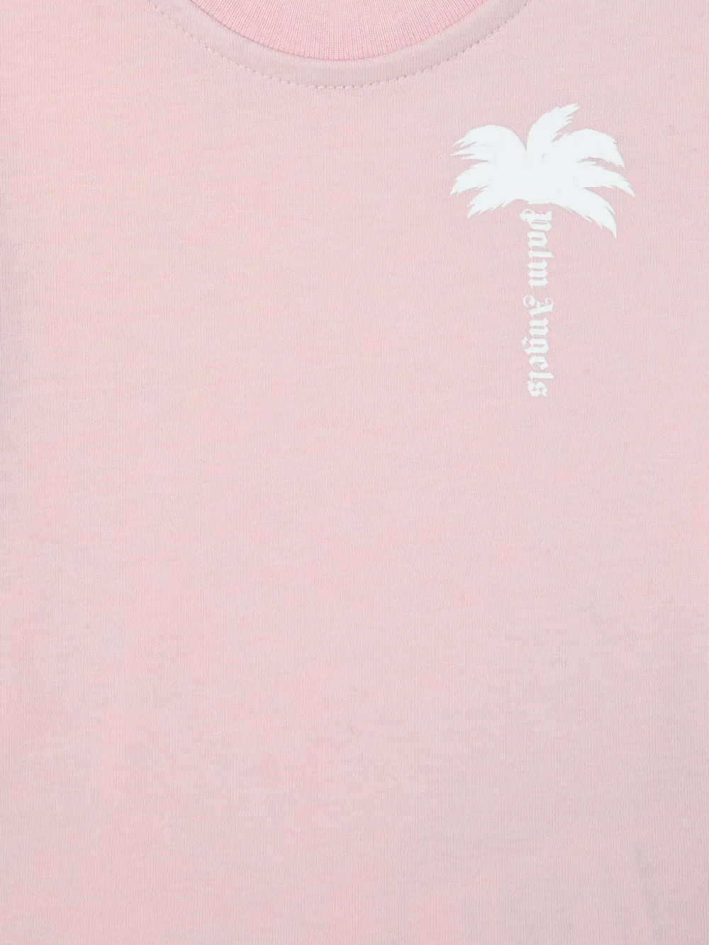 Palm Angels Kids T-shirt met print Roze