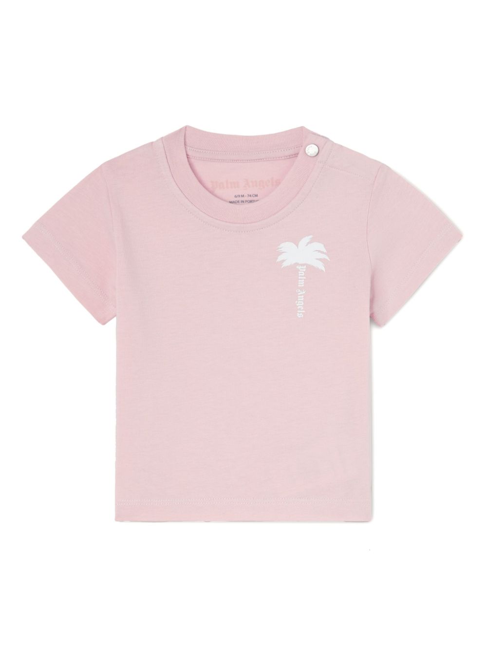 Palm Angels Kids T-shirt met print Roze