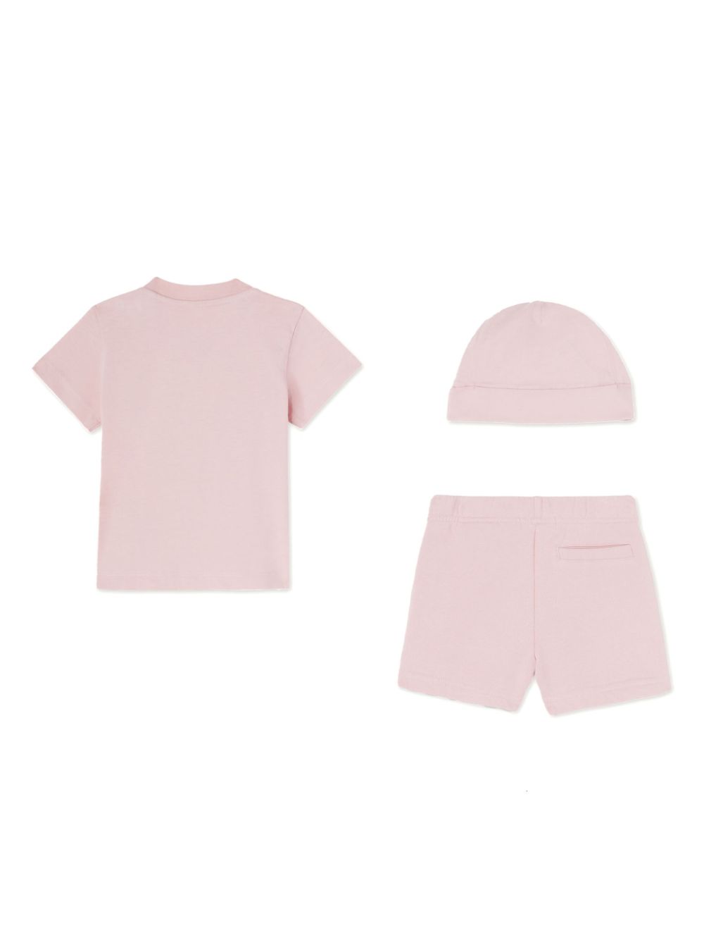 Palm Angels Kids printed short set - Pink