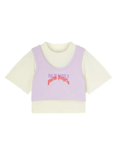 Palm Angels Kids printed T-shirt
