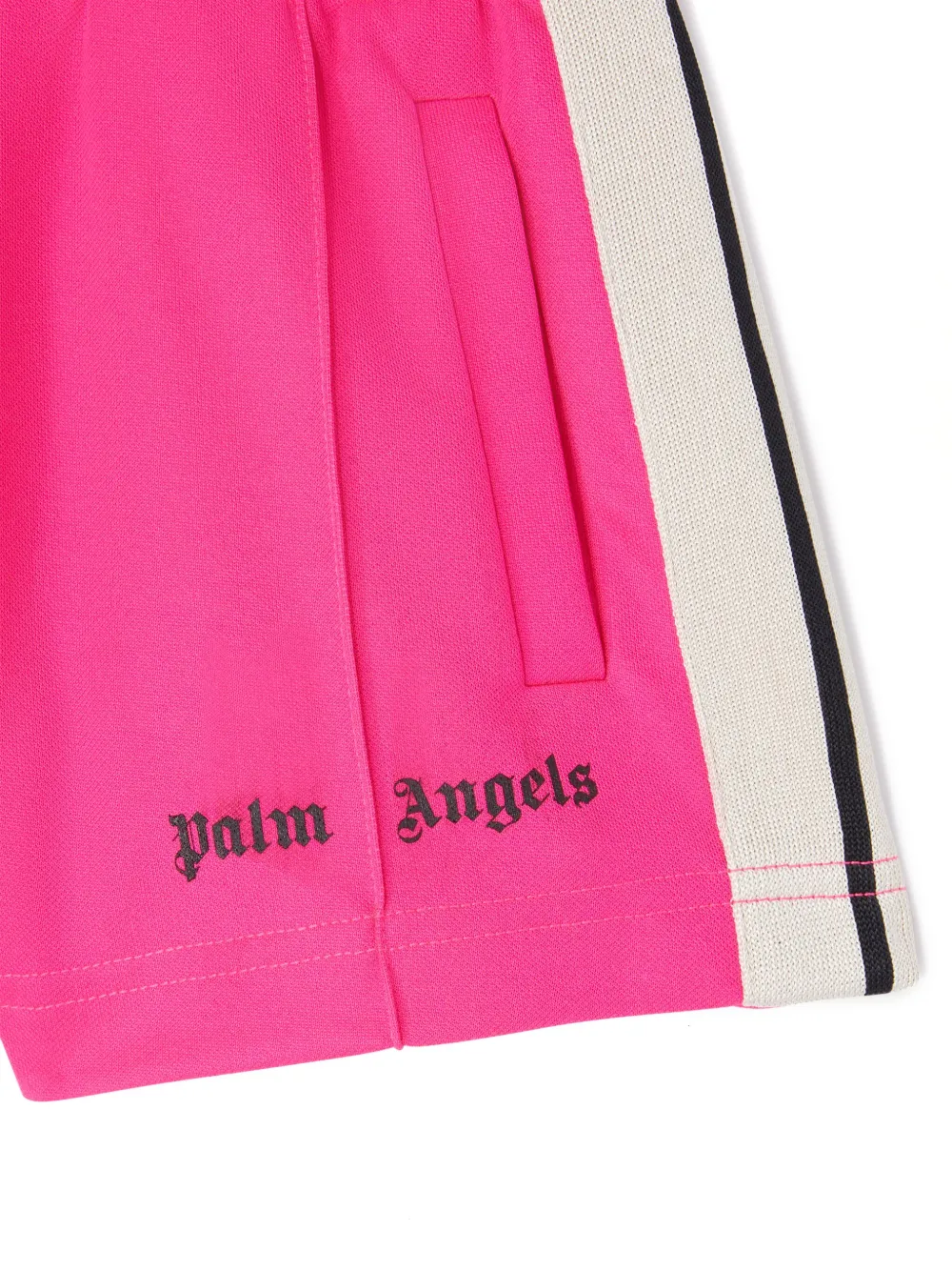 Palm Angels Kids printed track shorts
