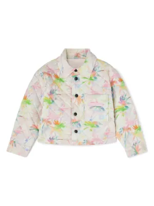 Stella McCartney Kids フローラル ジャケット | オレンジ | FARFETCH JP
