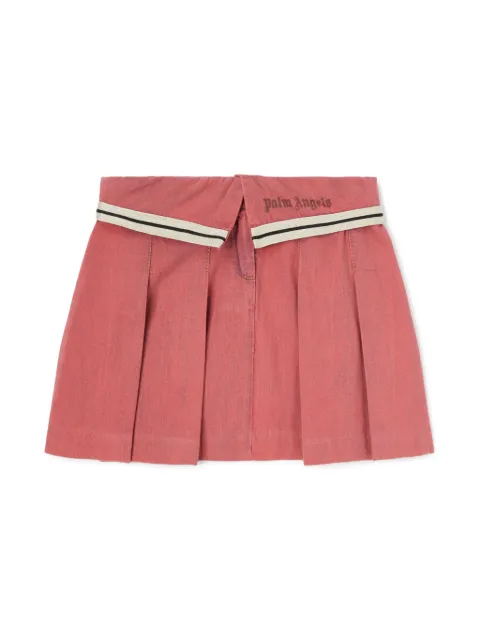 Palm Angels Kids Chambray-Rock mit Print
