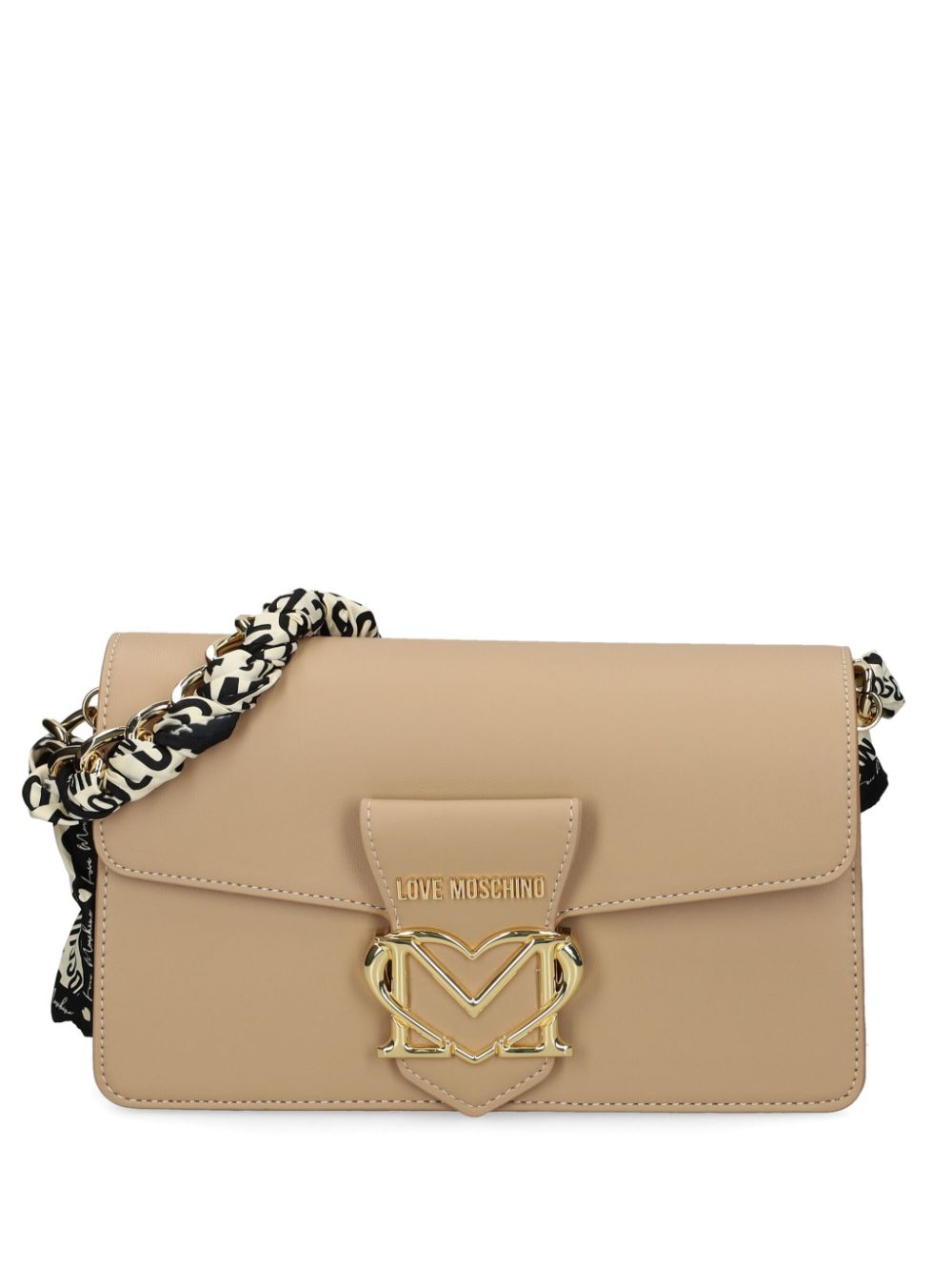 Love Moschino logo-lettering shoulder bag Women