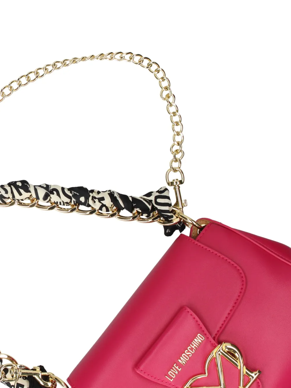 Cheap Love Moschino logo-plaque shoulder bag Women