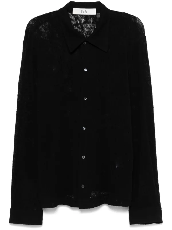Séfr Jagou Shirt | Black | FARFETCH IN